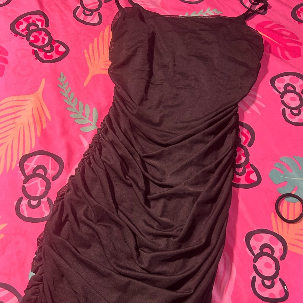black dress